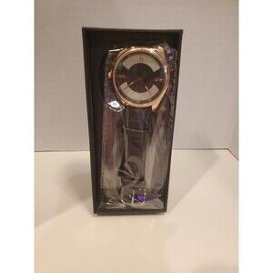 Zurrici Gentleman's Analog Watch Flip Clasp  Men's Standard Elegant W/ Box New